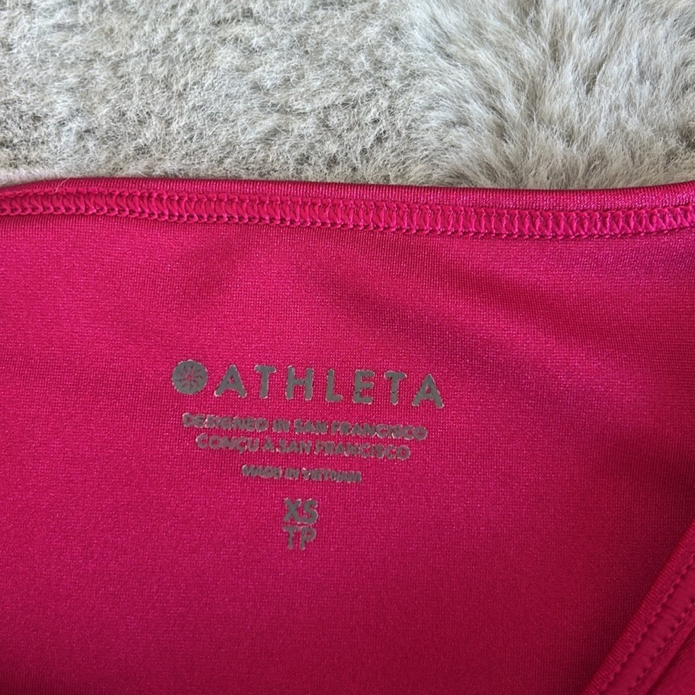 Athleta Shanti Shine Crop Tank Top XS - Picture 5 of 7